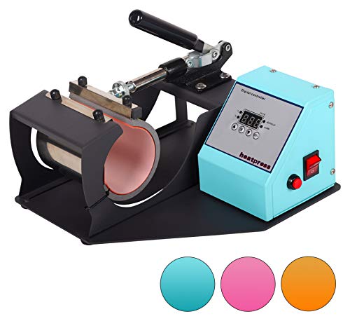 RICOO Transferpresse Sublimation Tassenpresse Krugpresse Krug Glas für zylindrische Tassen Ricoo M 505 Farbe:Türkisblau