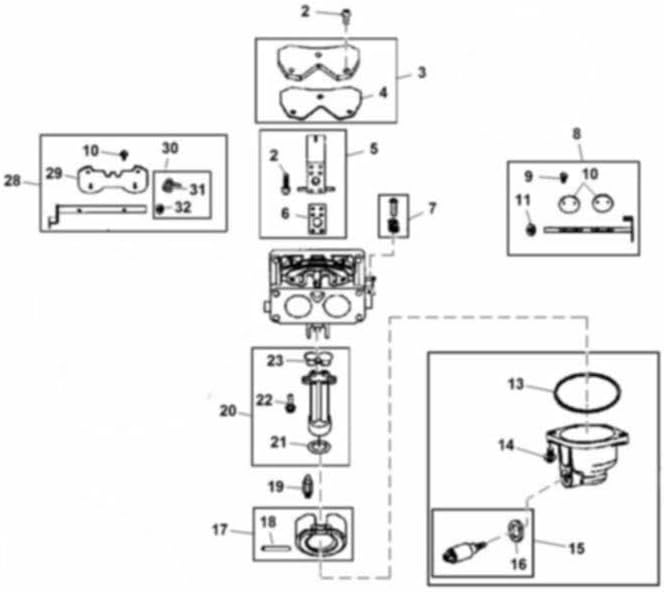 #US Replace Parts Carburetor W Solenoid for John-Deere Z235 for EZ-trak Zero Turn Mower W 20 Hp (vieparts#292506144)