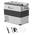 Alpicool CF55 Portable Freezer,12 Volt Refrigerator, 52 Quart (49.4 Liter) Fast Cooling 12V Car Fridge Freezer -4?~68?, Car Cooler, 12/24V DC and 100-240V AC for Outdoor, Camping, RV, Truck