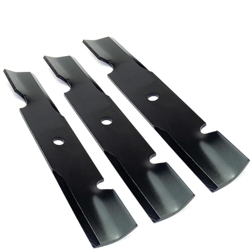 Mr Mower Parts 3-Pack Notched Lift Lawn Mower Blade Set