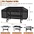 Griddle Cover for Member's Mark and Blackstone 36 inch Gas Griddle, Grill Cover for 4-Burner Outdoor Flat Top, Combo Series, Compatible with Weber, Char-Broil, Nexgrill, 75 * 28 * 46 in Extra Large