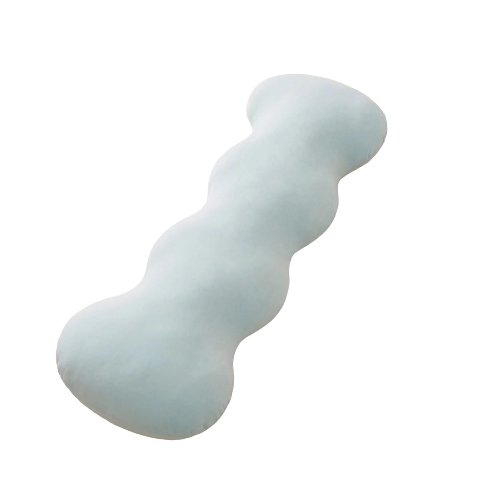 NMFLAB Cooling Ice Silk Hugging Pillow for Leg Hip and Back Side Full Body Long Pillow with Washable Cover Ice Silk Cooling Throw
