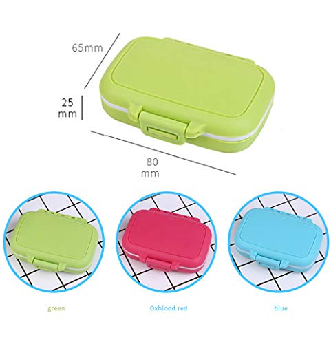 DXIA 3 Pezzi Portapillole Giornaliero, Organizer