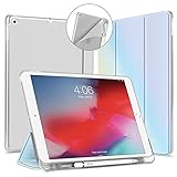 Diseñado específicamente para iPad 10.2 (9ª generación) 2021, iPad 10,2 pulgadas (8ª generación) 2020/ iPad 10.2 (7ª generación) 2019 Retina Display Tablet (número de modelo: A2602, A2603, A2604, A2605, A2197, A2198, A2200, A2270, A2430, A2428, A2429). Comprueba la parte inferior trasera de tu iPad para encontrar el número de modelo.