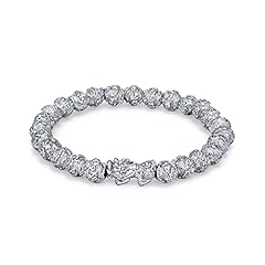 SINGLE SILVER PI XIU 8MM