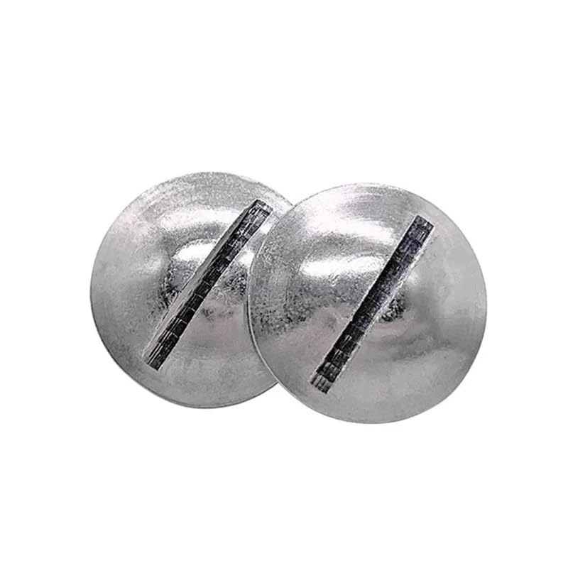 Viti a testa di formaggio rialzate grandi scanalate in acciaio inossidabile SS304 m2 M2,5 M3 M4 M5 M6 (50,M6 x 25mm)