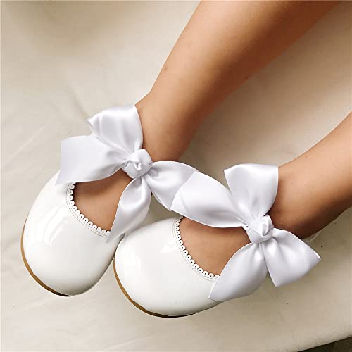 Timatego Toddler Baby Girls Dress Shoes Ballet Sparkle Wedding Party Princess Mary Jane Ballerina Flats Shoes for Girls2