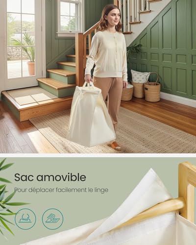 Corbeille à linge sale design pour optimiser l'espace buanderie - 8