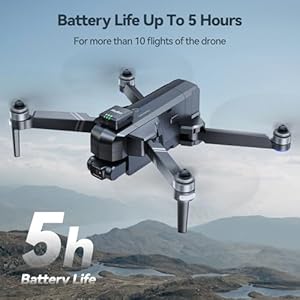 Smart GPS flight modes on the Ruko F11PRO 2 Drone displayed on a mobile screen. Night Mode aerial shot taken with the Ruko F11PRO 2 Drone under low-light conditions.