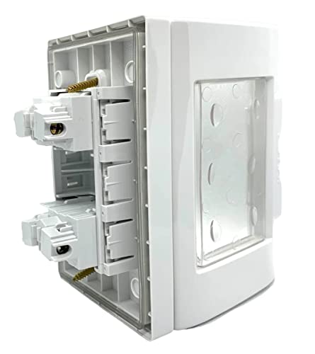 Tomada Dupla 20amp 4x2 A Prova D'agua Tempo Ip55 Kalop