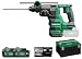 Produktbild HIKOKI Akku Bohr & Meißelhammer DH1826DAWPZ, SDS-plus (18V, 5,0 Ah Li-ion Akku, Schlagenergie: 3,2 J, Volllastschlagzahl 2. Gang: 0-4300 min-1, Brushless, Bohren und Meißeln) Zubehör im HSCIII Koffer