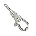 Bulk 100 Pack - Premium Metal Lobster Claw Clasps - Wide 3/4 Inch D Ring - 360° Swivel Trigger Snap Hooks - Great for DIY Lanyards, Keychain Clasps - Swivel Hooks for Purses by Specialist ID