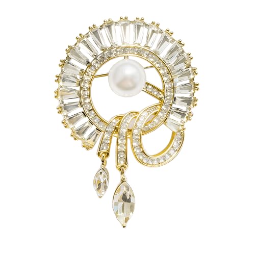 Image of Brooch Pins for Women Rinestone Fashion Statement Jewelry