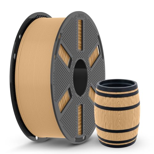 JAYO Wood PLA Filament 1.75mm, 1.1KG Maple Wood