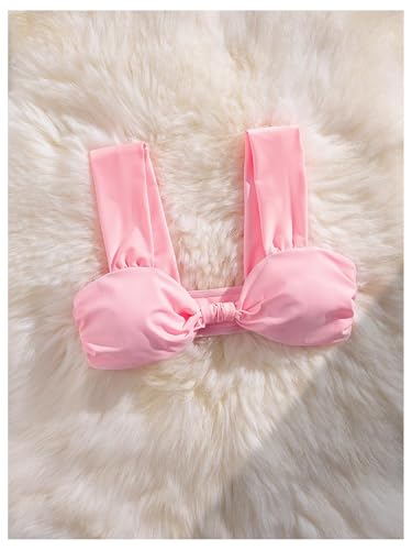 WDIRARA Women's Ruched Bikini Top Wide Straps Sexy Swimsuit Bathing Suit Tops3