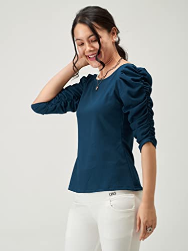 Image of AASK Casual Solid Women Top