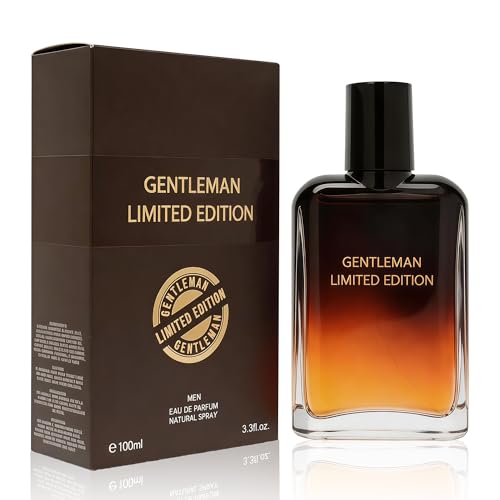 Image of AFLUXE Gentleman Limited Edition Eau de Parfum for Men, Luxury Amber Woody Spicy Cologne, Deep Long Lasting Fragrance, 3.3 fl oz (100 ml)