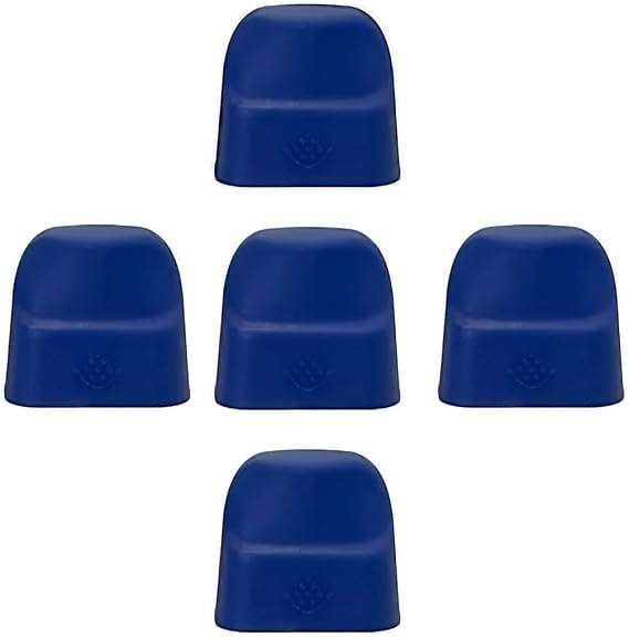 Cross Pod Compatible Caps: XROS Series POD Compatible Silicone Caps Set of 5 for XROS XROS2 XROS3 XROS Nano3 Blue