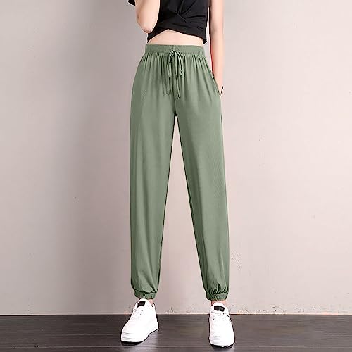 Pantalon confortable pour femme en maille extensible douce - 2