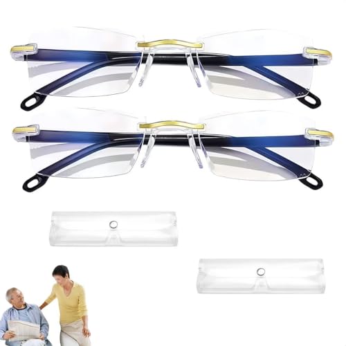 Auto Focus Glasses，Anti-Blue Light Automatic Zoom Reading Intelligent Presbyopia Glass，Self Adjusting clarity glasses。