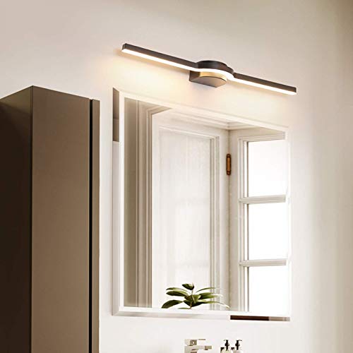 Aplique de pared LED para mueble de baño moderno con luz de 3000K 12W 6