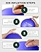 Trideer 9-Inch Pilates Ball, Small Exercise Ball for Yoga, Core Training, Physical Therapy, Balance, Stability and Stretching Pilates Equipment with Inflation Straw