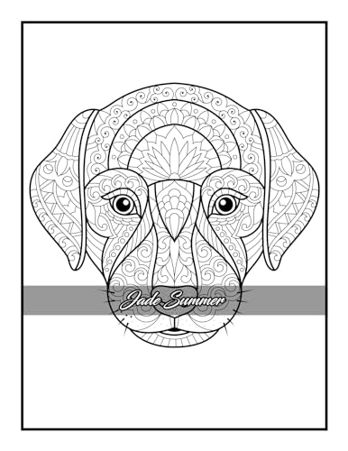 100 Animals: An Adult Coloring Book with Lions, Elephants, Owls, Horses, Dogs, Cats, and Many More! - Image 72