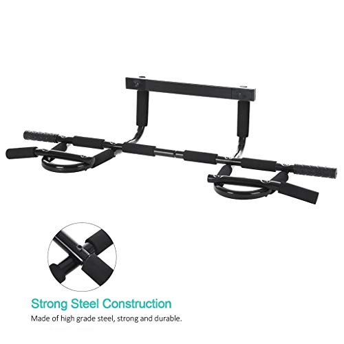 Sentuca Horizontal Bar Sports Indoor Doorway Pull Up Bar, Multi Grip Chin-Up Body Workout Heavy Duty Sentuca Horizontal Bar Sports Indoor Doorway Pull Up Bar, Multi Grip Chin-Up Body Workout Heavy Duty