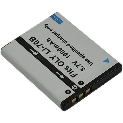 Batería LI-70B de alta duración para cámaras FE-4040 sin efecto memoria 2