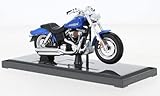 harley davidson 1929 parts  Maisto Motor Cycles 39360-21905 compatibile con Harley Davidson FXDFSE CVO Fat Bob, blu metallizzato, 2009, 1:18, modello finito