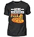 Ideale per gli appassionati di pizza – Maglietta da uomo, Nero , XL