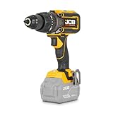 JCB Pro 18V Brushless Combi Drill 160Nm, Anti-Kickback, Variable Speed, 13mm Metal Chuck, 25+3 Torque Settings, Heavy Duty Cordless Drill (Bare Tool)