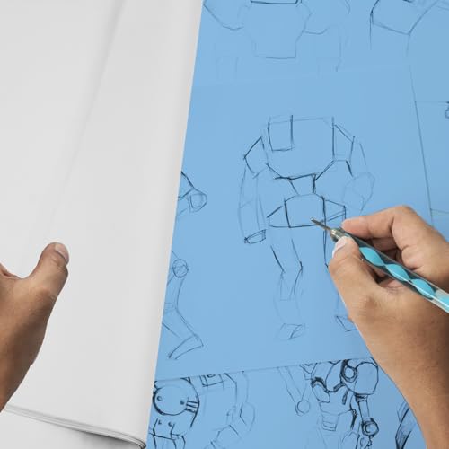 image for Ueerdand 200 Sheets White Carbon Transfer PaperGraphite Tracing Paper 