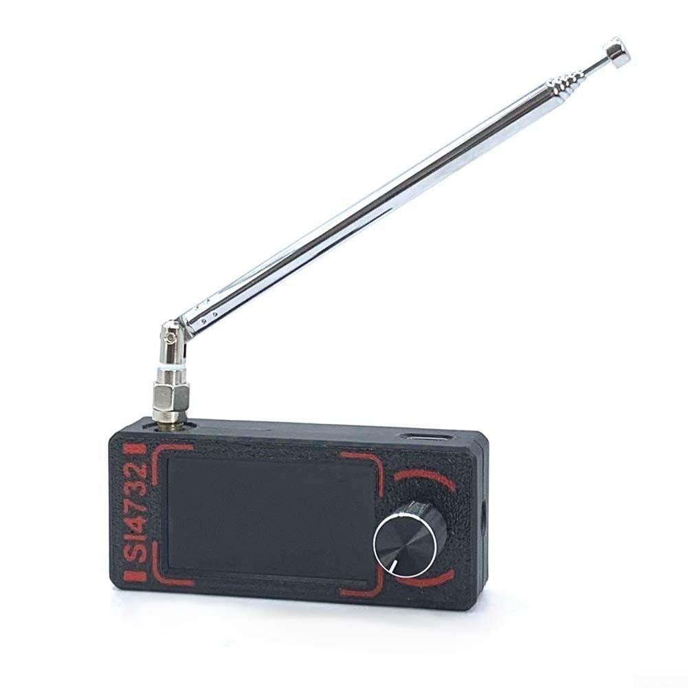 SI4732 Radio Basata Per HF SW Per MW VHF Bande Con FM AM Per LSB Modalità di Ricezione USB Funzioni AGC ATT E Rotante Encoder Controllo (antenna frusta)