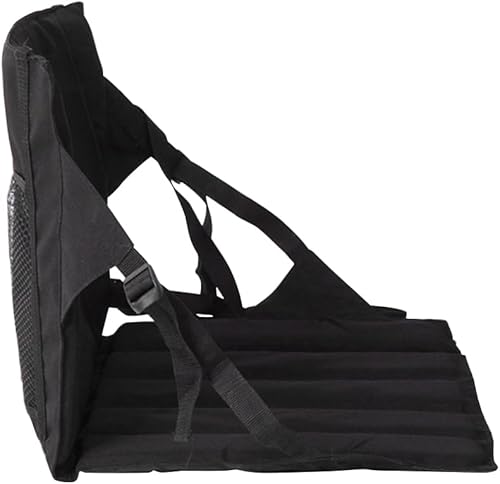 Miniatura 2 de Tapete plegable para sentarse al aire libre  Silla de senderismo con soporte de respaldo  Cojín de asiento de estadio silla de playa plegable  Cojín