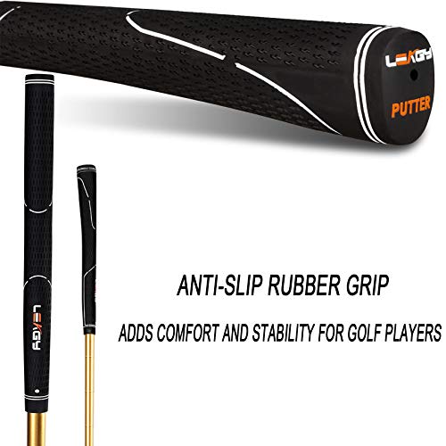 LEAGY Timeless Classic Golf Putter 35" Length Putt Putt Style TwoWay