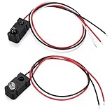 1 Pair IR Sensor IR Break Beam Sensor 5mm LEDs Counting Module Split Through-Beam Photoelectric Switch for Apply Relay, Cable Length 30cm/11.8inch