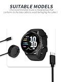 Kabel do ładowania do Garmin Venu 4, yystao stabilny kabel do ładowania USB-C kompatybilny z Garmin Venu 4, stacja ładująca Disc, długość 1 m