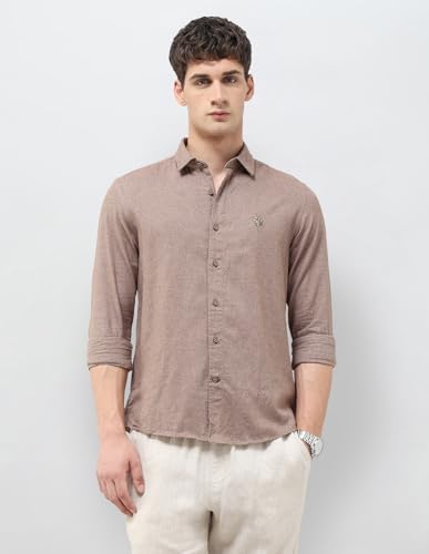 Image of U.s. Polo assn. Denim co. Men's Solid Twill Regular fit Shirt