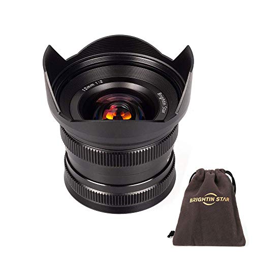 BRIGHTIN STAR フジXマウント 12mm F2.0 マニュアルレンズ Amazon.co.jp: Brightin Star 12mm f/2 超広角マニュアル