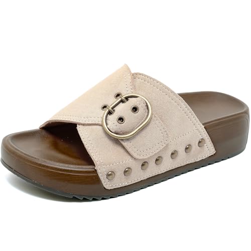 Bkiborkb Non Slip Slide Sandals