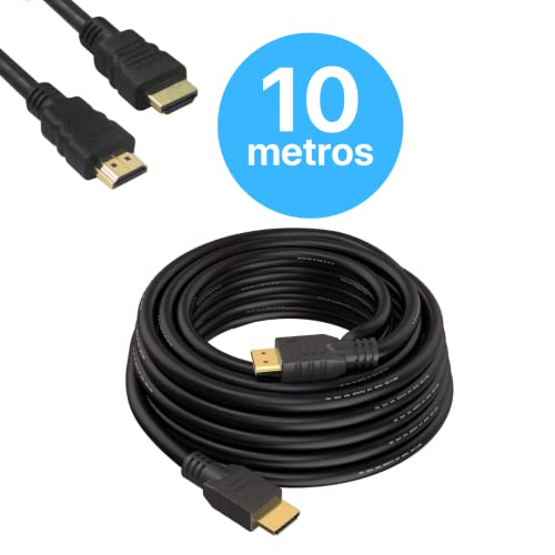 Cabo HDMi 2.0 4k Alta Resolução Blindado Tomate (10 Metros)