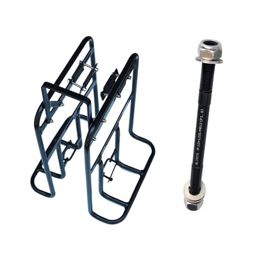 KESOTO Portabicicletas, Accesorio de Carga, Piezas de reparación Resistentes, Gran Capacidad, fácil de Instalar, Soporte Frontal, Accesorio para Bicicleta, con Eje