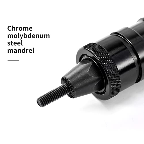 Kiaruo M6 M8 M10 Metric Self-Locking Rivet Nut Gun Head, Use For Model Lm07 Pneumatic Rivet Nut Gun #TOP3