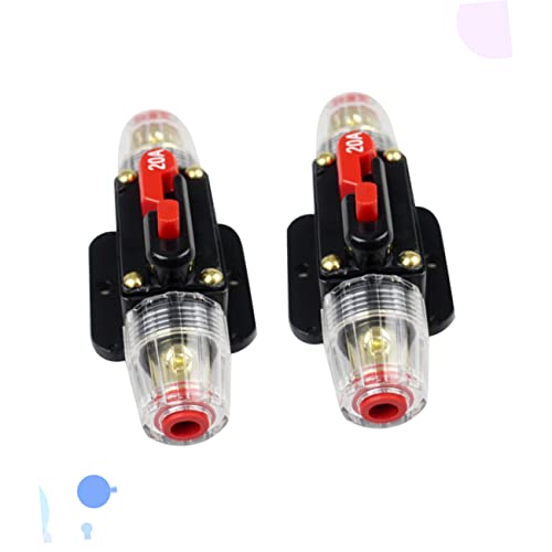 Cortacircuitos automáticos de coche OUNONA para solucionar sobrecargas eléctricas en audio y barcos 4