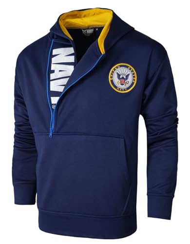 Malham USA Officially Licensed U.S. Navy Hoodie for Men