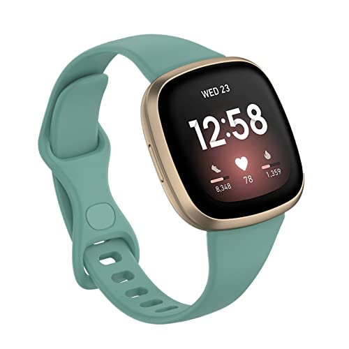 LICHIFIT fitbit versa4/versa3/sense2/sensepoh xg ׂ ւoh TPU _炩 ʋC ϋv X|[coh ANZT[ iL O[j