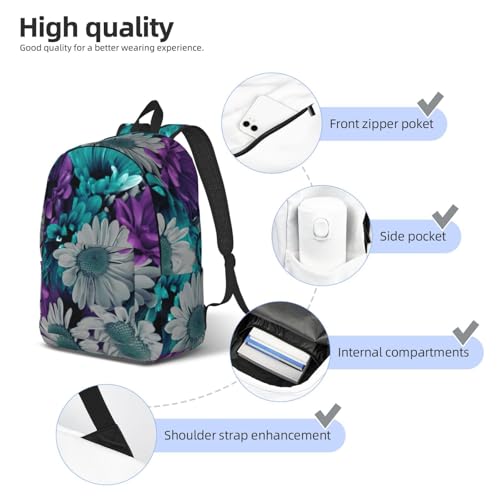 Mochila de transporte para mujer con compartimento para laptop de viaje 5