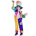 Dress Up America Disfraz de payaso de circo para niños