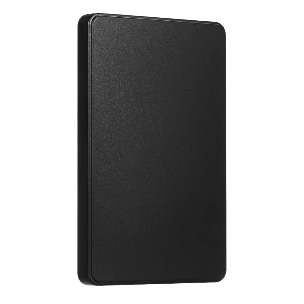– 2TB USB2.0 Portable Hard Disk Mobile Hard Drive High-speed Transmission Large ty Shockproof Plug and Play Black